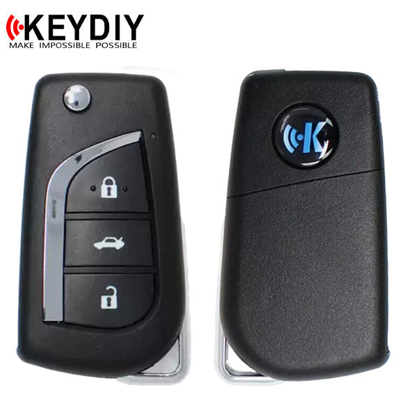 KEYDIY - 3-Button Universal Flip Key - Toyota Style (B13)