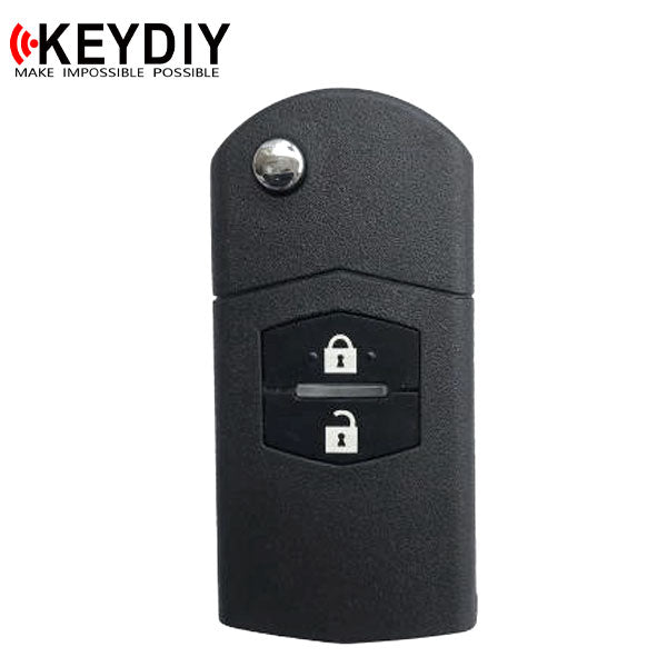 KEYDIY - Mazda Style - 2-Button Flip Key Blank  (KD-B14-2)