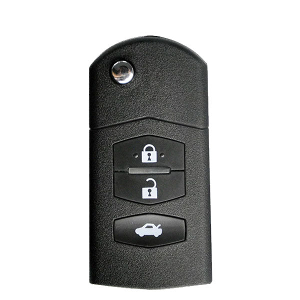 KEYDIY - Mazda Style - 3-Button Flip Key Blank  (KD-B14-3)