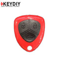 KEYDIY - Ferrari Style - 3-Button Keyless Entry Remote (No Blade)
