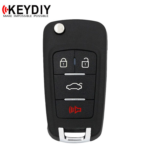 KEYDIY - Generic Style - 4-Button Flip Key Blank  (KD-B18)