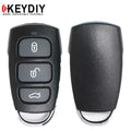 KEYDIY - 3-Button Keyless Entry Remote Key - Hyundai Style (B20-3)