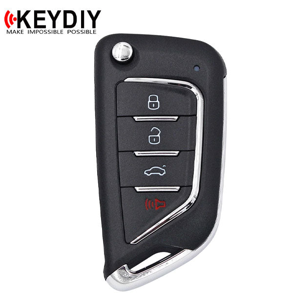 KEYDIY - Knife Style - 4-Button Flip Key Blank  (KD-B21-4)