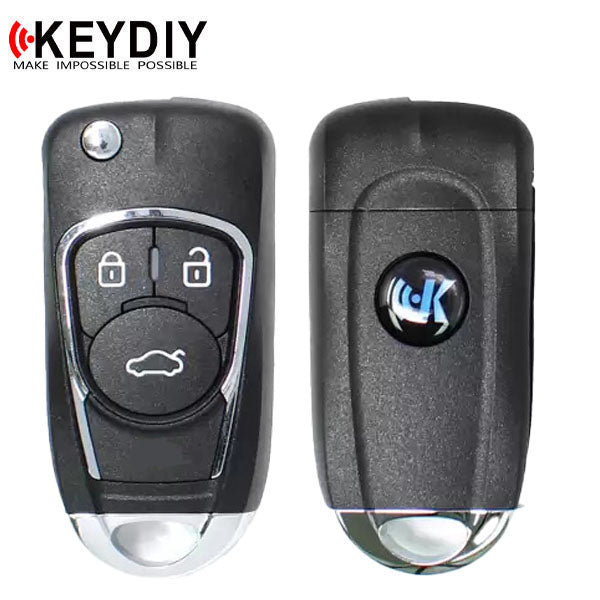 KEYDIY - 3-Button Universal Flip Key - Buick Style (B22-3)
