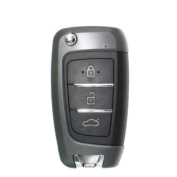 KEYDIY - Hyundai Style - 3-Button Flip Key Blank (KD-B25)