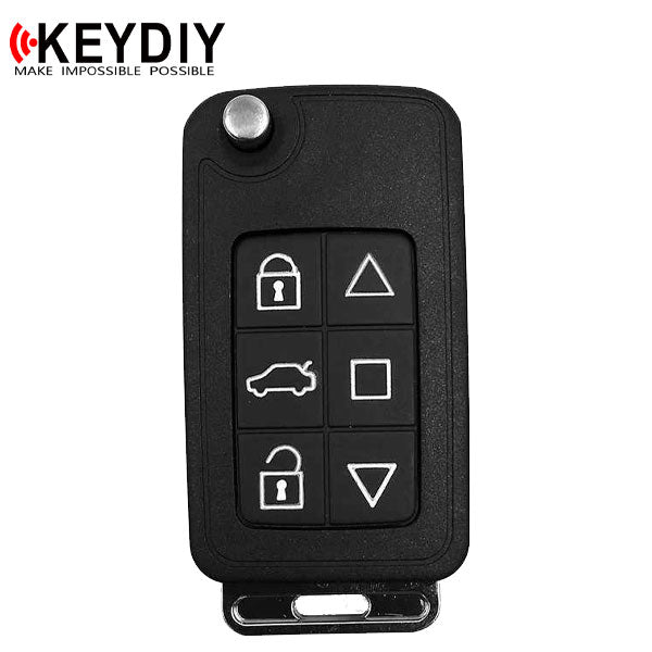 KEYDIY - 6-Button Garage Door & Automotive  Remote Blank  (KD-F01)