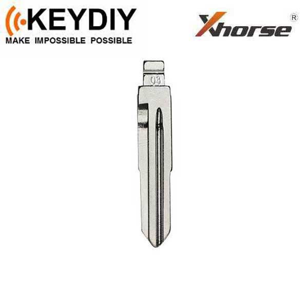 KEYDIY - HD103 - Flip Key Blade - #03 - For Xhorse / Keydiy Universal Remote Flip Keys