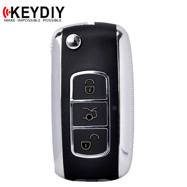KEYDIY - 4-Button Universal Flip Key Remote - Bentley Style (KD-NB07)