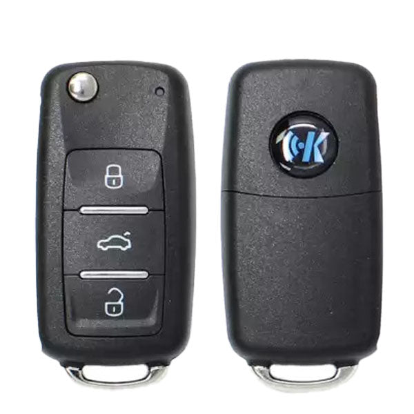 KEYDIY - 3-Button Universal Flip Key - VW Style (NB08-3)