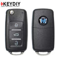 KEYDIY - 3-Button Universal Flip Key - VW Style (NB08-3)