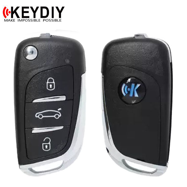 KEYDIY - 3-Button Universal Flip Key - PSA Style (NB11)
