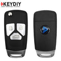 KEYDIY - 3-Button Universal Flip Key - Audi Style (NB26-3)