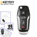 KEYDIY PKE - Universal Passive Keyless Entry Flip Key - Turn Any Key To Comfort Access!