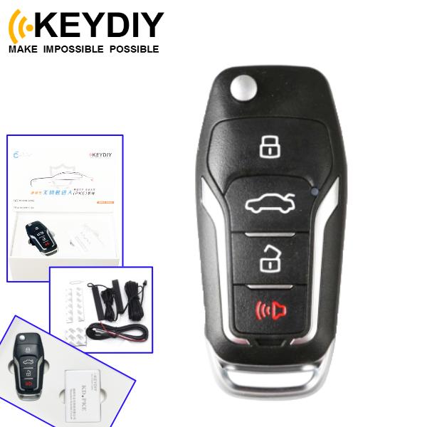 KEYDIY PKE - Universal Passive Keyless Entry Flip Key - Turn Any Key To Comfort Access!
