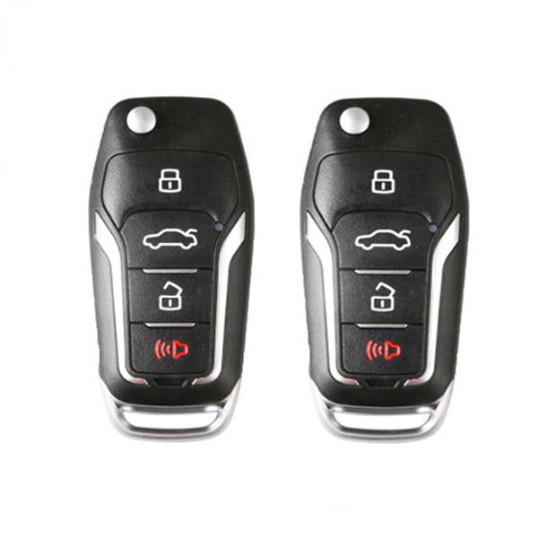 2 x KEYDIY PKE - Universal Passive Keyless Entry Flip Key - Turn Any Key To Comfort Access! (Bundle of 2)