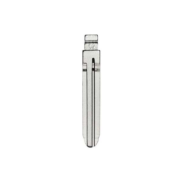 KEYDIY - TR47 - Flip Key Blade - #02 - For Xhorse / Keydiy Universal Remote Flip Keys - Pack of 10