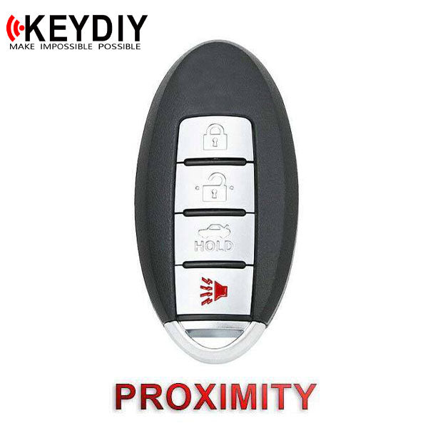 KEYDIY Nissan Infiniti Style 4-Button Universal Smart Key w/ Proximity Function (KD-ZB03-4)