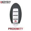 KEYDIY Nissan Infiniti Style 4-Button Universal Smart Key w/ Proximity Function (KD-ZB03-4)