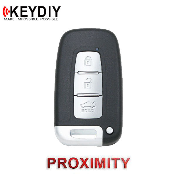 KEYDIY KIA / Hyundai Style 3-Button Universal Smart Key w/ Proximity Function (KD-ZB03-4) (KD-ZB04-3)