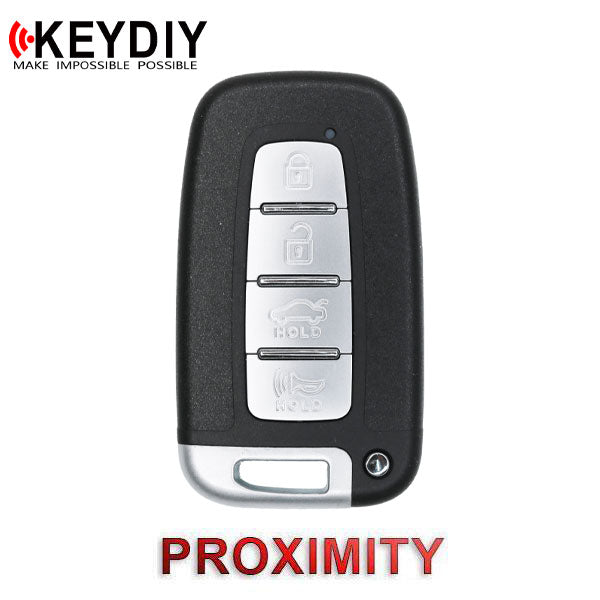 KEYDIY KIA / Hyundai Style 4-Button Universal Smart Key w/ Proximity Function (KD-ZB04-4)