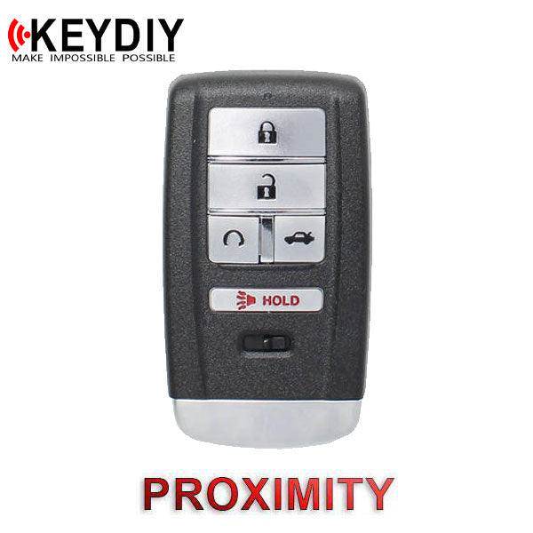 KEYDIY Honda Style 5-Button Universal Smart Key w/ Proximity Function (KD-ZB14-5)