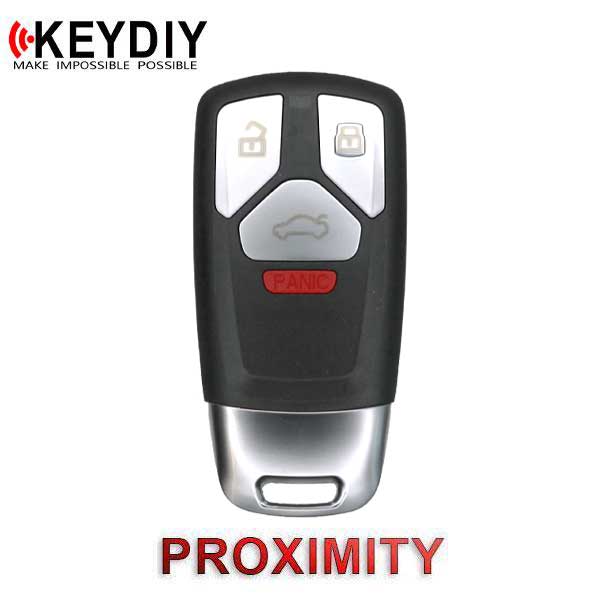 KEYDIY Audi Style 4-Button Universal Smart Key w/ Proximity Function (KD-ZB26-4)