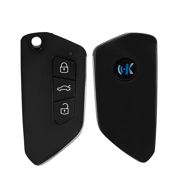 KEYDIY - 3-Button Universal Remote Flip Key Remote Blank (KD-B33)