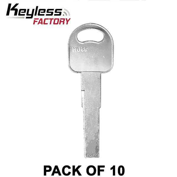 10 x Audi VW HU66 High Security Test Blade (10 PACK) (AFTERMARKET)