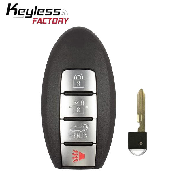 2016-2018 Infiniti QX60 / 4-Button Smart Key / PN: 285E3-9NF4A / KR5S180144014 / IC 204 (AFTERMARKET)