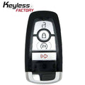 2017-2024 Ford Edge Ranger / 4-Button Smart Key / PN: 164-R8182 / M3N-A2C931426 (AFTERMARKET)
