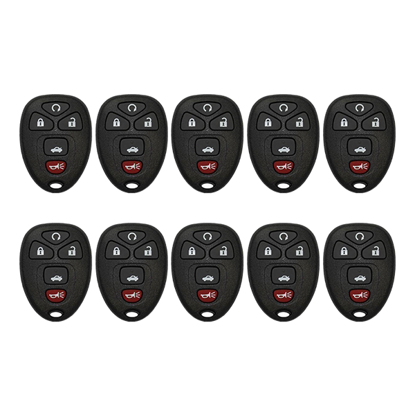 10 x 2005-2013 GM / 5-Button Keyless Entry Remote / OUC60270 / (AFTERMARKET) (BUNDLE OF 10)
