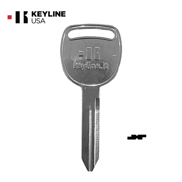 Keyline - B102 - P1113 - GM - Metal Key Blank