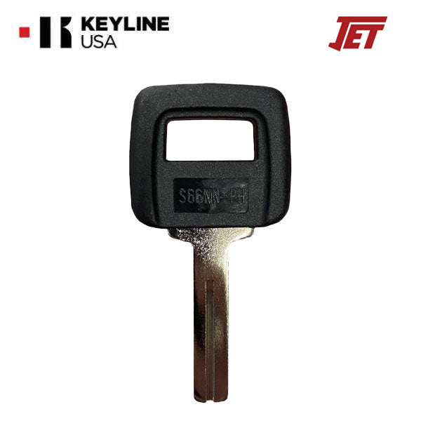 Volvo S66NN-P / NE66P-SI / Plastic Head - Metal Key (JET)
