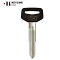 Toyota TR40 / X174 8-Cut Mechanical Plastic Head Key (KLN-BTR40-P)