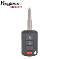 2018-2020 Mitsubishi Eclipse / 3-Button Remote Head Key / OUCJ166N / PN: 6370C135 (AFTERMARKET)