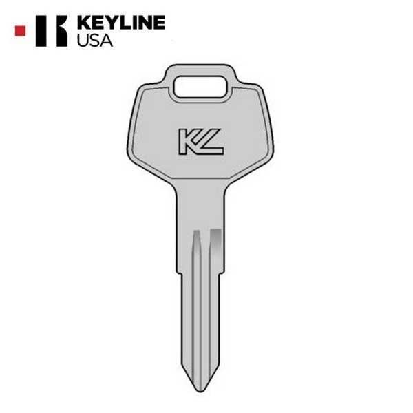 Keyline Nissan / Infiniti / Subaru / DA25 / X123 / 8 Cut Mechanical Metal Key (KLN-BDA25)