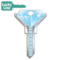 LuckyLine - B102S - Key Shapes - Diamond Ring - Schlage - SC1 - 5 Pack
