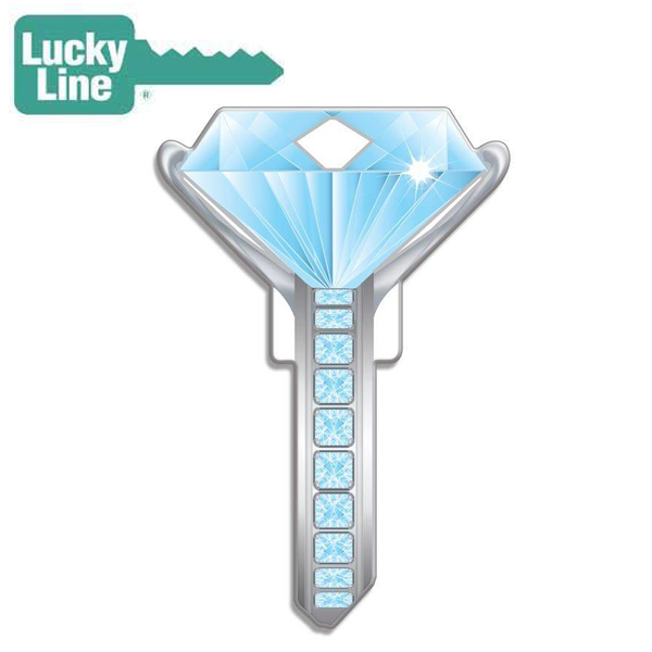 LuckyLine - B102S - Key Shapes - Diamond Ring - Schlage - SC1 - 5 Pack