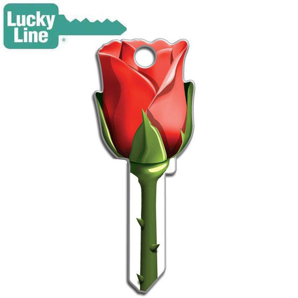 LuckyLine - B107S - Key Shapes - Rose - Schlage - SC1 - 5 Pack