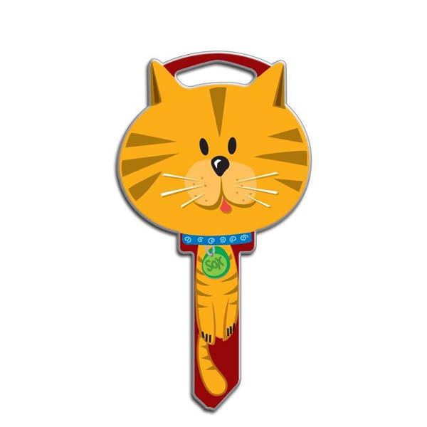 LuckyLine - B115S - Key Shapes - Cat - Schlage - SC1 - 5 Pack