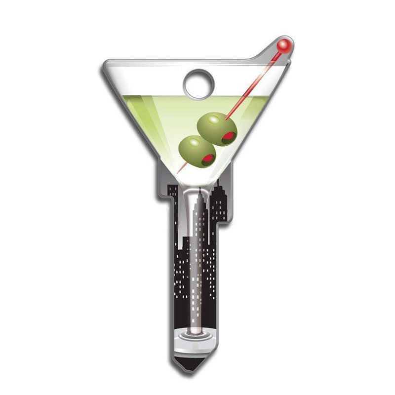 LuckyLine - B133S - Key Shapes - Martini - Schlage - SC1 - 5 Pack