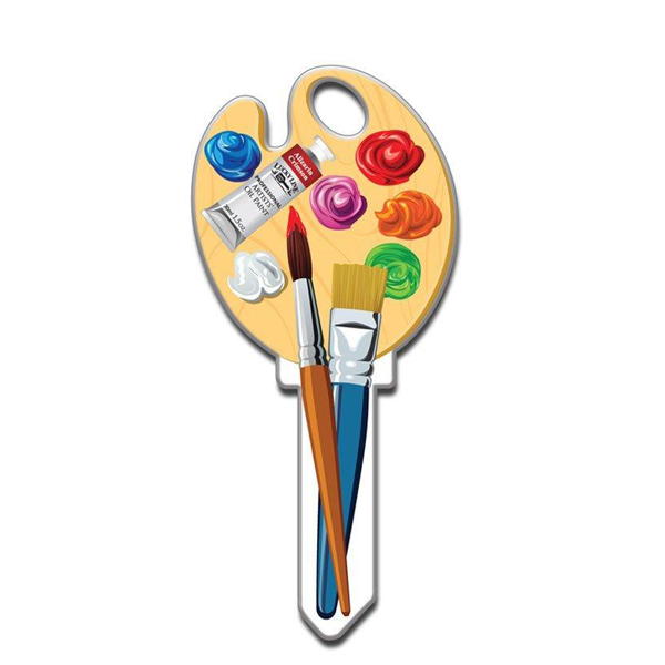 LuckyLine - B138K - Key Shapes - Artist - Kwikset - KW1 - 5 Pack