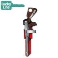 LuckyLine - B139K - Key Shapes - Tommy Gun - Kwikset - KW1 - 5 Pack