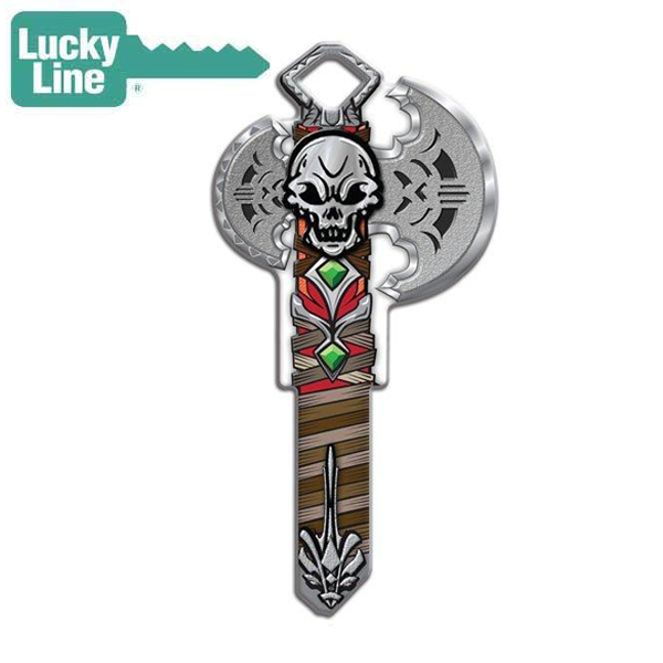 LuckyLine - B143S - Key Shapes - Battle Axe - Schlage - SC1 - 5 Pack