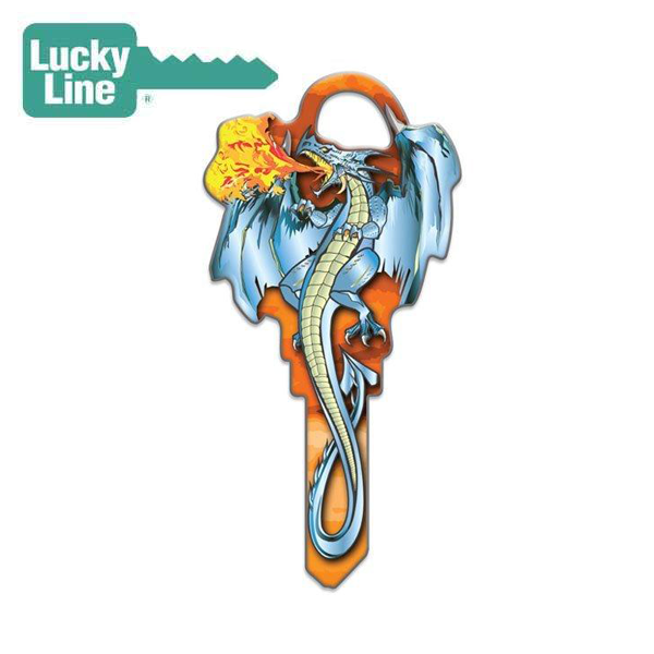 LuckyLine - B145S - Key Shapes - Dragon - Schlage - SC1 - 5 Pack