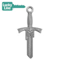 LuckyLine - B301K - Key Shapes - Forged Sword - Kwikset - KW1 - 5 Pack