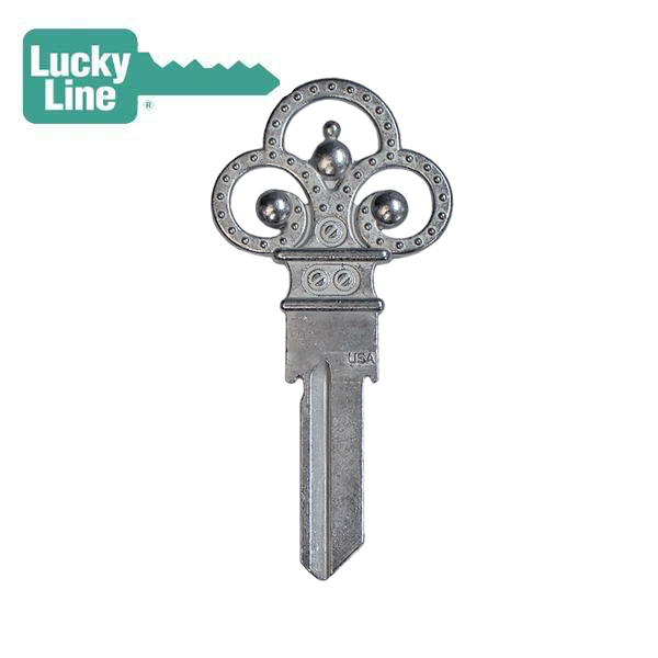 LuckyLine - B303K - Key Shapes - Forged Skeleton - Kwikset - KW1 - 5 Pack