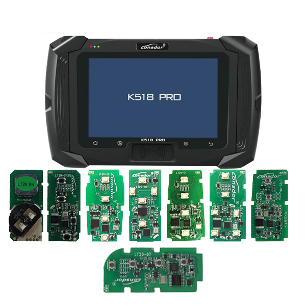 Londsor - K518 PRO - USA - Key Programmer - Full Configuration - LT20-01 - 02 - 03 - 04 - 05 - 06 - 07 - PCB Boards - Sm