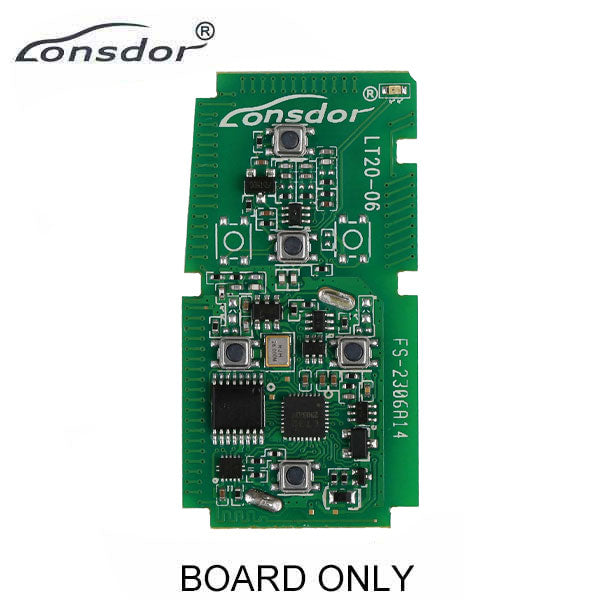 2006 - 2023 Toyota / LT20-06 / 8A+4D PCB Board / Smart Key for Lonsdor K518S, K518ISE & KH100+ / Switchable Frequency