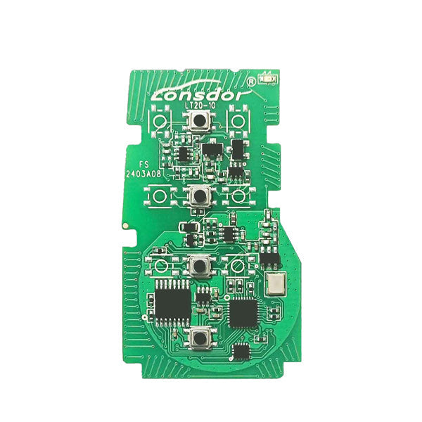 2023 Toyota / LT20-10-4 / 8A-BA PCB Board / 4-Button Smart Key PCB for K518 K518PRO KH100+ / Switchable Frequency